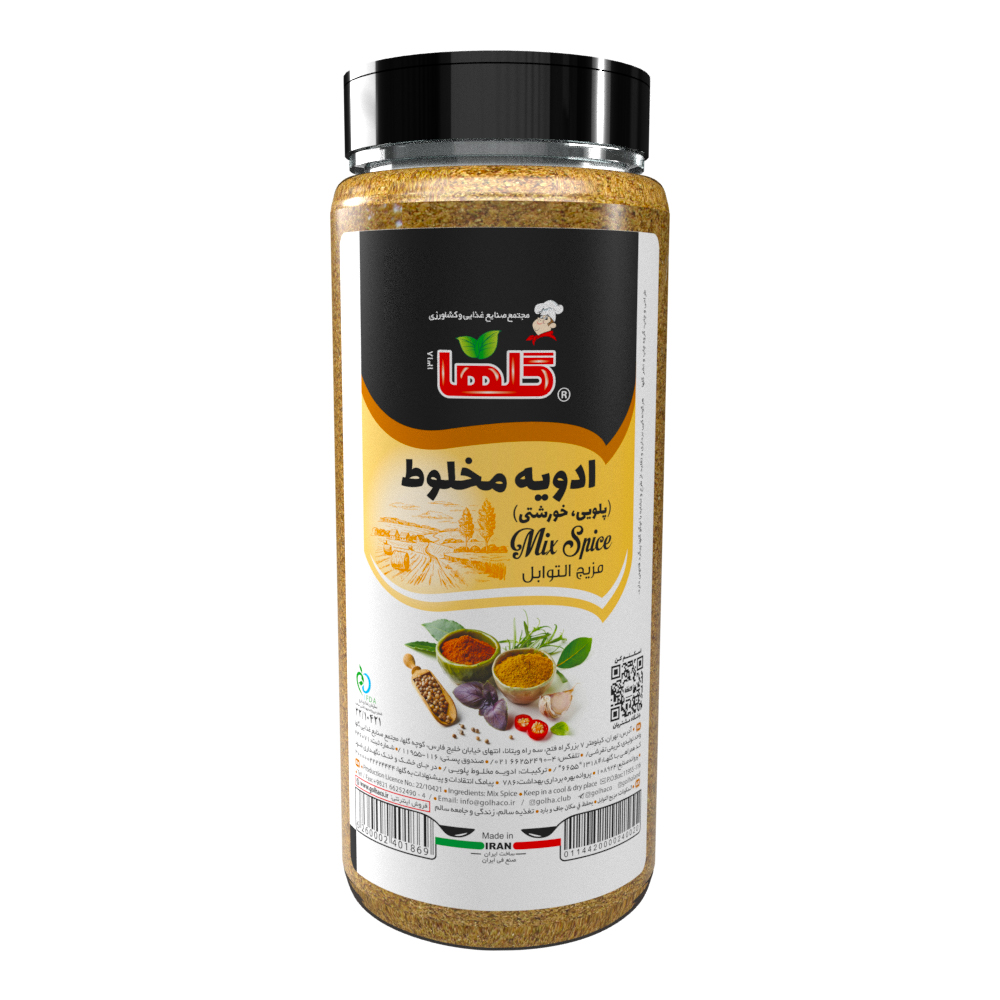 ادویه مخلوط پلویی و خورشتی خانواده  – P.E.T